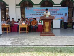 Plt. Bupati Kaur sambut Rombongan Road show Bus KPK RI di Kabupaten Kaur