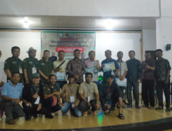 Ketua  KONI Kaur Menjuarai Lomba Gaple PWI  Kaur.