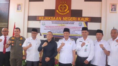 Kejari Kaur Lakukan MoU Bidang DATUN Dengan 5 OPD Pemkab Kaur