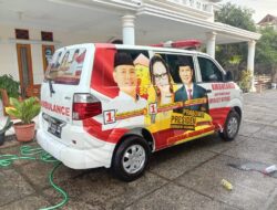 DPC Partai Gerindra Kabupaten Kaur Sediakan Mobil Ambulance gratis