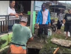 Warga Desa Pasar Lama Gelar Gotong Royong Sambut Ramadhan