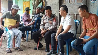 Wabup Kaur Kunjungi Warga Desa Tanjung Besar Yang Kehilangan Anggota Keluarga