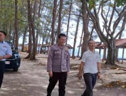 Wabup Kaur Tinjau Kesiapan Pantai Laguna Sambut Libur Lebaran