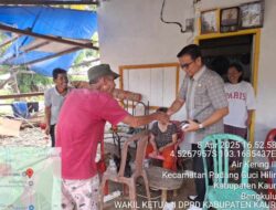 Mardianto Kunjungi Korban Banjir Di Air Kering:”Di Balik Musibah, Pasti Ada Hikmah”