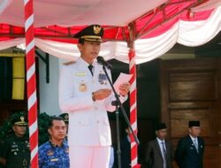 Bupati Kaur Gusril Pausi Tegaskan Pentingnya Sinergi Pusat Dan Daerah Di Hari Otonomi Daerah Ke-XXIX