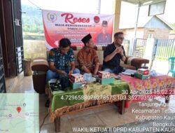 Warga Tanjung Agung Usulkan Empat Pembangunan Prioritas Saat Reses DPRD Kaur