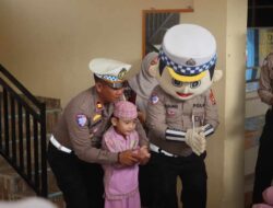 Satlantas Polres Kaur Edukasi Lalu Lintas Anak Usia Dini