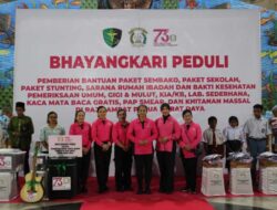 Ketum Bhayangkari Kunjungi Raja Ampat Gelar Bhakti Sosial