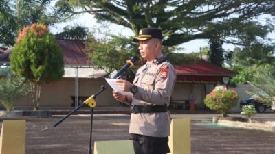 Polres Kaur Gelar Apel Kesiapsiagaan Karhutla Tahun 2025