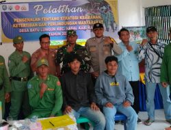 Pemdes Batu Lungun Gelar Pelatihan Strategi Pertahanan Dan Perlindungan Masyarakat
