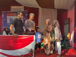 Polisi Sigap Amankan Anak Hilang Di Pantai Wisata Kaur