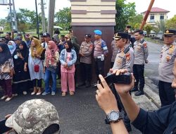 Aksi UNRAS Soroti Kasus Kekerasan Seksual Anak