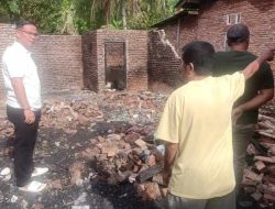 Mardianto Kunjungi Korban Kebakaran Tanjung Beringin Kaur